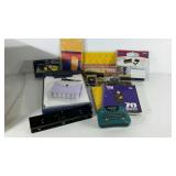 Office supplies, label maker, clip boards,