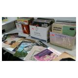 Vinyl record albums, various artists and styles,