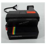 One step 600 Polaroid camera