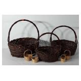 Seven baskets in various sizes