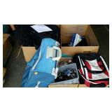 Skid lot: includes luggage, bags, electrical