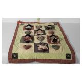 Delton Product corporation quilted wall hanging,