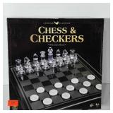 Cardinal classics chess and checker set with