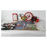 Mixed group, includes Santa