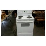 GE stovetop oven, coil top, very clean