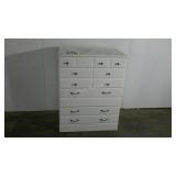 Ethan Allen chest of drawers, painted, 19 x 30 x