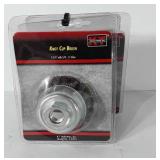 Tools, three knot cup brushes, unopened