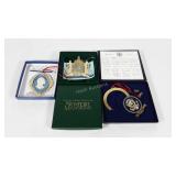 Christmas holiday ornaments, Mt Vernon 2000, The