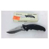 Compass pocket knife with box