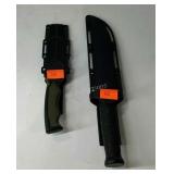 Knives two different sizes as shown in photo, two