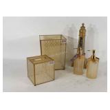 Home decor, Croscill Home golden bathroom decor