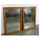Two mirrors, 29 x 39, nice heavyweight