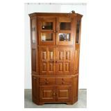 Multi-purpose cabinet, illuminated, 80" tall, one