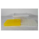 Three storage containers, includes small