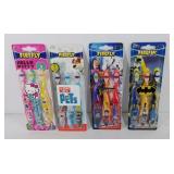 Youth toothbrushes, four 3-count new, unopened