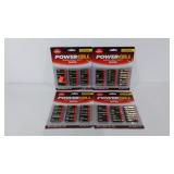 Four packages of AA Batteries, 21-count each