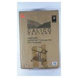 Calico designs laptop cart with mouse pad, chrome