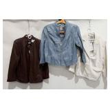 Three Bradley Bayou jackets, all size 2X, some