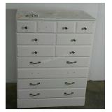 Ethan Allen chest of drawers, painted, 19 x 30 x