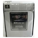 Hotel style 800 count queen sheet set, 6 piece