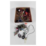 Costume jewelry,  necklaces, bracelets,