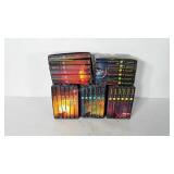 Books, includes five book sets of Warriors by