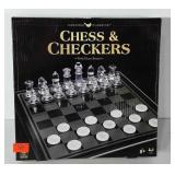 Cardinal classics chess and checker set with