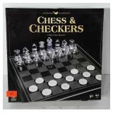 Cardinal classics chess and checker set with