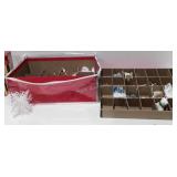 Beach themed Christmas decor, includes beach