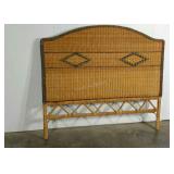 Wicker head board, full size