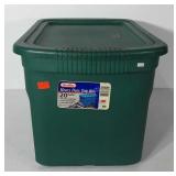 Sterilite Heavy Duty tote box, 20gal, lid has