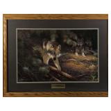 Hayden Lambson wildlife print, Under Cover,