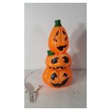 Halloween decor, three tier Jack-o-lantern blow