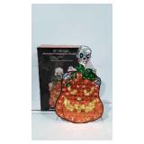 Halloween decor, 30" lighted and animated