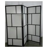 Three panel screen, needs some attention as