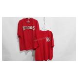 Washington Nationals t-shirts, both size XL