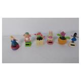 6 Solar Powered wiggle toys