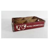 Advertising, RC Cola soda crate, condition as