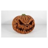 Ceramic Jack-o-lantern,  minor paint chips as