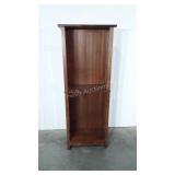 Wooden shelf, 13" x 23" x 58.5"