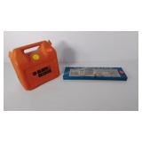 Black and Decker tool set and tap and die set,