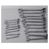 Group of wrenches, various sizes