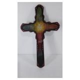 Decorative Cross, wall hanging, 20"×12", new