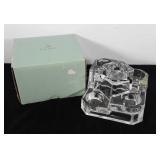 Partylite 5 tiered glass candle holder, 6" × 6" ×