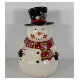 Haisenware snowman cookie jar, 12" tall