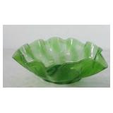 Blown glass center piece bowl
