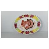 Turkey platter, 18.5"