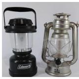 Coleman and Olde Brooklyn Lanterns, each