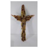 Decorative Wall Hanging Cross made out of