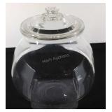 Advertising, Planters Peanuts glass jar with lid,